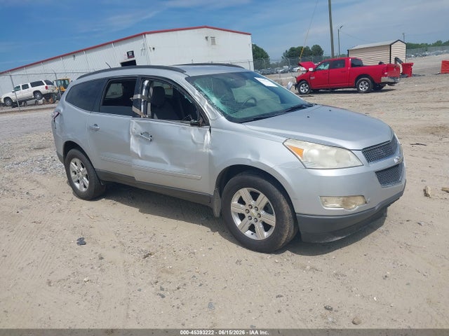Aukcja sprzedaży 2012 Chevrolet Traverse Lt W/2lt, vin: 1GNKRJED6CJ129043, numer aukcji: 45393222