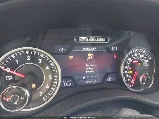 Aukcja sprzedaży 2019 Ram 1500 Laramie  4x4 5'7 Box, vin: 1C6SRFJT9KN525274, numer aukcji: 45393341