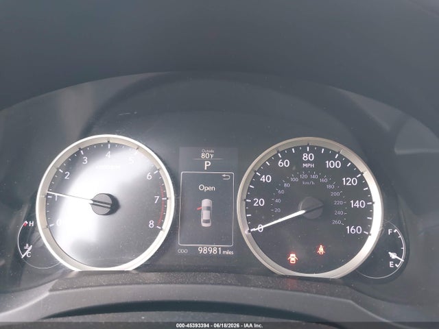 Aukcja sprzedaży 2015 Lexus Is 250, vin: JTHBF1D20F5048164, numer aukcji: 45393394