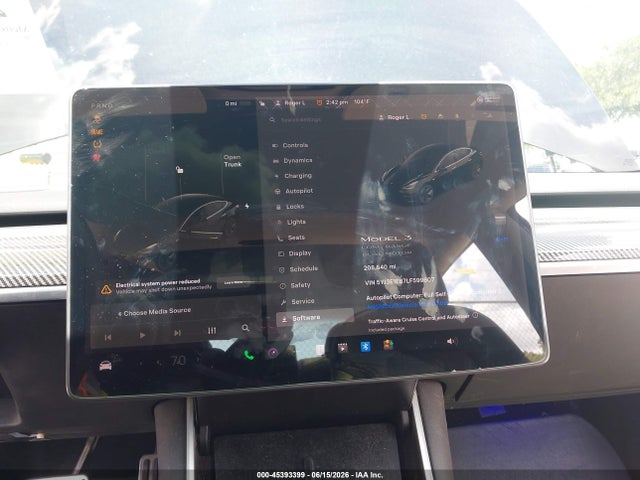 Auction sale of the 2020 Tesla Model 3 Long Range Dual Motor All-wheel Drive, vin: 5YJ3E1EB7LF599807, lot number: 45393399