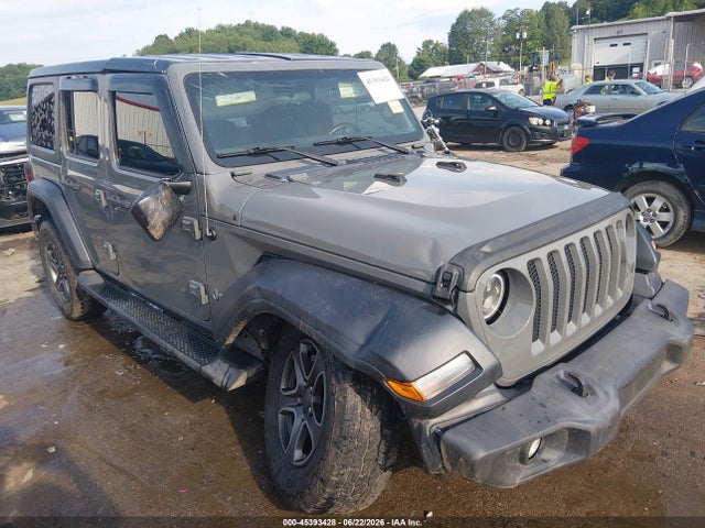 Auction sale of the 2019 Jeep Wrangler Unlimited Sport S 4x4, vin: 1C4HJXDN3KW572372, lot number: 45393428