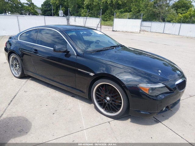 45393448 :رقم المزاد ، WBAEH73425B192696 vin ، 2005 Bmw 645ci مزاد بيع