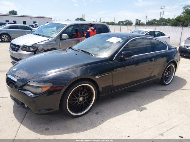 2005 Bmw 645ci მანქანა იყიდება აუქციონზე, vin: WBAEH73425B192696, აუქციონის ნომერი: 45393448