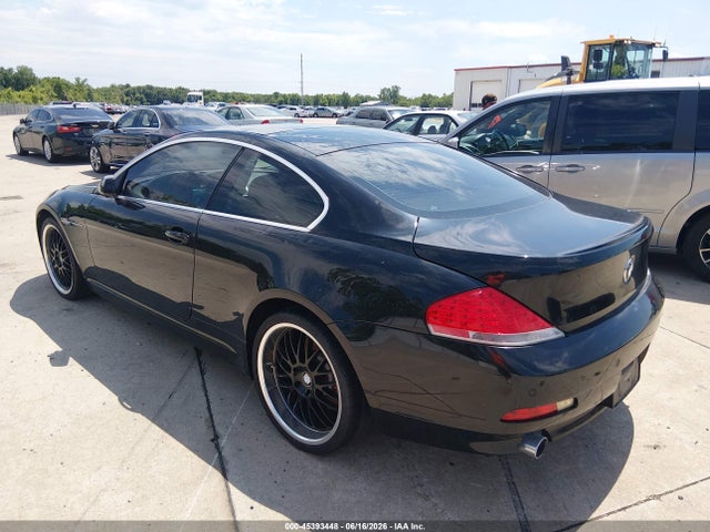 2005 Bmw 645ci მანქანა იყიდება აუქციონზე, vin: WBAEH73425B192696, აუქციონის ნომერი: 45393448