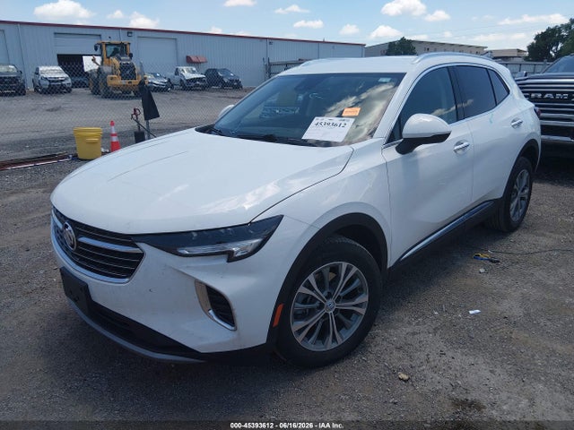 2022 Buick Envision Fwd Preferred მანქანა იყიდება აუქციონზე, vin: LRBAZLR40ND151968, აუქციონის ნომერი: 45393612