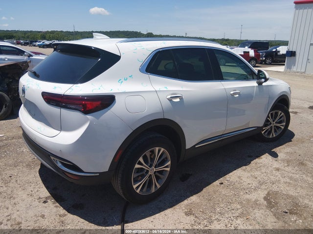2022 Buick Envision Fwd Preferred მანქანა იყიდება აუქციონზე, vin: LRBAZLR40ND151968, აუქციონის ნომერი: 45393612
