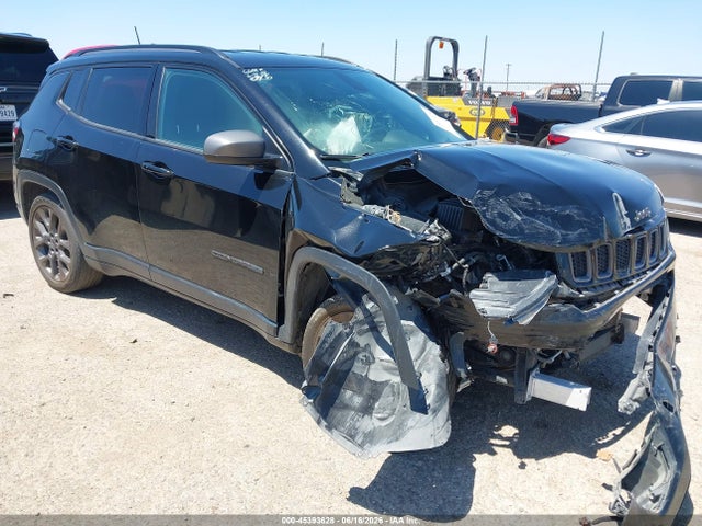 2021 Jeep Compass 80th Anniversary Fwd მანქანა იყიდება აუქციონზე, vin: 3C4NJCEB7MT602112, აუქციონის ნომერი: 45393628