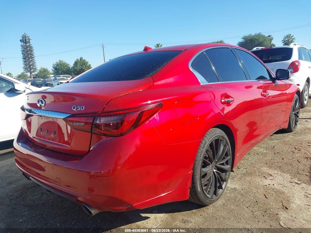 Продаж на аукціоні авто 2021 Infiniti Q50 Luxe, vin: JN1EV7BP5MM700947, номер лоту: 45393661