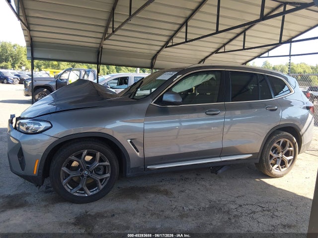 2023 Bmw X3 Xdrive30i მანქანა იყიდება აუქციონზე, vin: WBX57DP05PN244502, აუქციონის ნომერი: 45393688