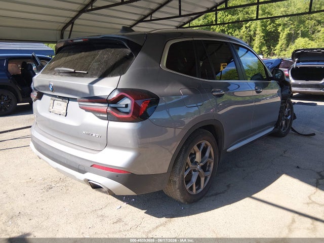 2023 Bmw X3 Xdrive30i მანქანა იყიდება აუქციონზე, vin: WBX57DP05PN244502, აუქციონის ნომერი: 45393688
