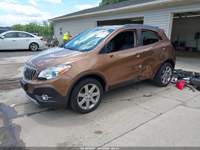 Aukcja sprzedaży 2016 Buick Encore Leather, vin: KL4CJGSB1GB594897, numer aukcji: 45393926