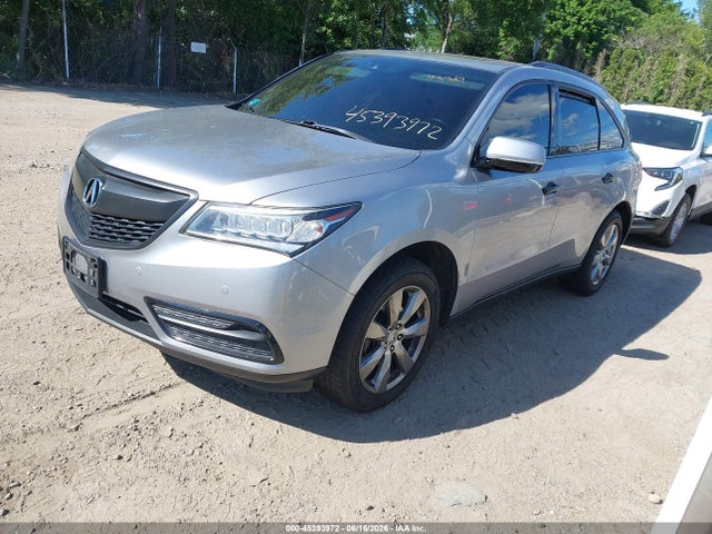 45393972 :رقم المزاد ، 5FRYD4H91GB037098 vin ، 2016 Acura Mdx Advance   Entertainment Packages/advance Package مزاد بيع