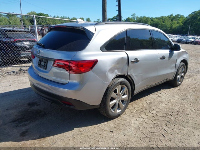 45393972 :رقم المزاد ، 5FRYD4H91GB037098 vin ، 2016 Acura Mdx Advance   Entertainment Packages/advance Package مزاد بيع