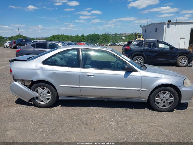 45394006 :رقم المزاد ، 1HGEJ8244YL050543 vin ، 2000 Honda Civic Ex مزاد بيع