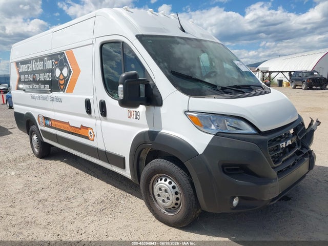 Продажа на аукционе авто 2025 Ram Promaster 3500 Cargo Van Tradesman High Roof 159 Wb Ext, vin: 3C6MRVJG3SE563271, номер лота: 45394043
