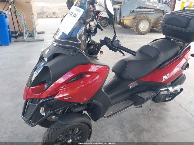 Aukcja sprzedaży 2009 Piaggio Mp3 500, vin: ZAPM610X495001914, numer aukcji: 45394130