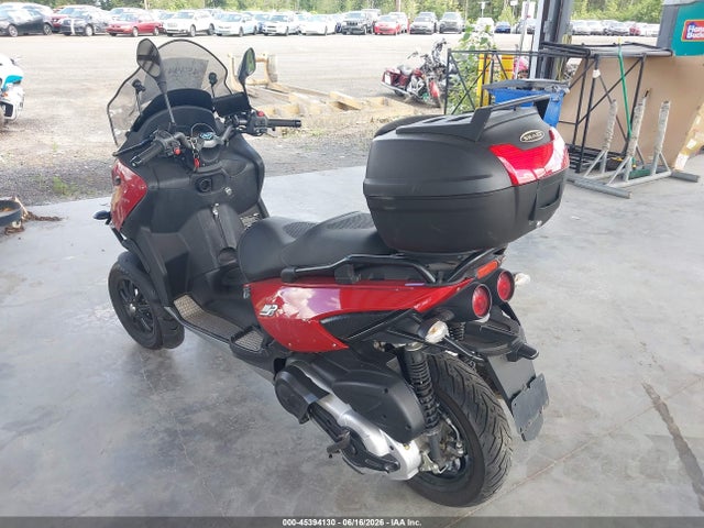 Aukcja sprzedaży 2009 Piaggio Mp3 500, vin: ZAPM610X495001914, numer aukcji: 45394130
