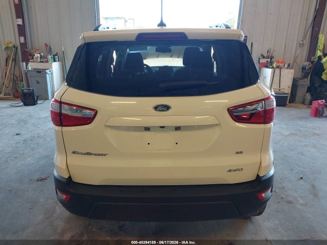 Auction sale of the 2022 Ford Ecosport Se, vin: MAJ6S3GL3NC461596, lot number: 45394159