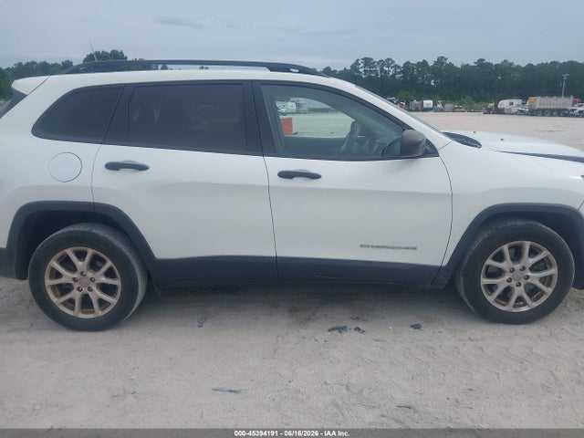 Aukcja sprzedaży 2016 Jeep Cherokee Sport, vin: 1C4PJLABXGW222646, numer aukcji: 45394191