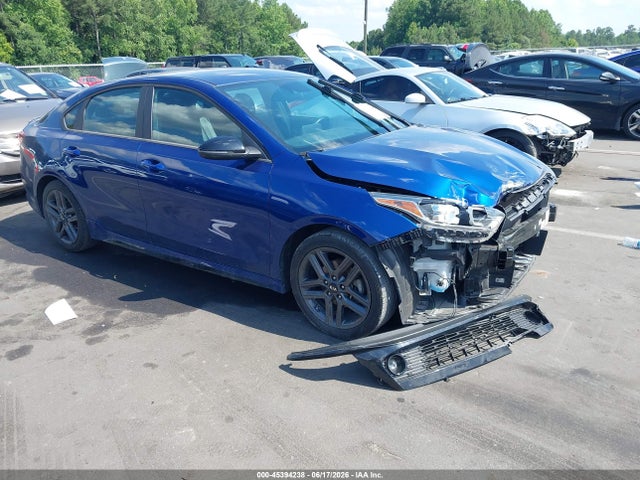 45394238 :رقم المزاد ، 3KPF34AD4ME424062 vin ، 2021 Kia Forte Gt-line مزاد بيع