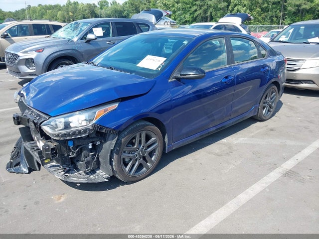 45394238 :رقم المزاد ، 3KPF34AD4ME424062 vin ، 2021 Kia Forte Gt-line مزاد بيع