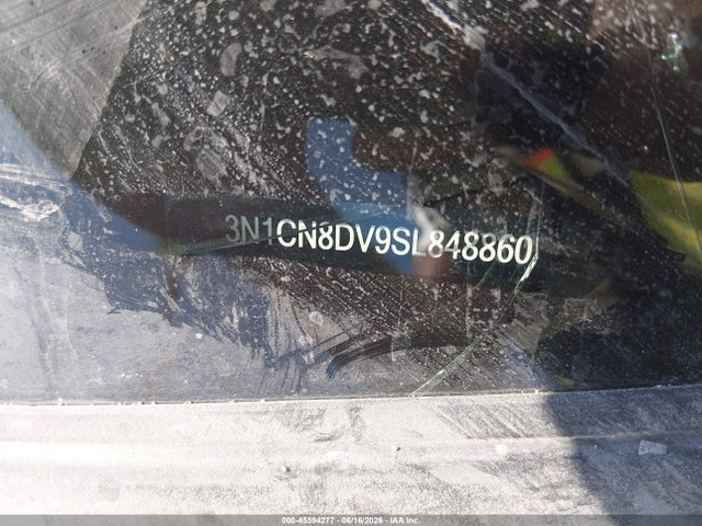 Auction sale of the 2025 Nissan Versa 1.6 S, vin: 3N1CN8DV9SL848860, lot number: 45394277