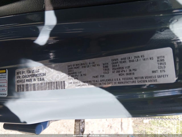 1C4RJXP68RW295284 Jeep Wrangler 4xe Sahara 4xe