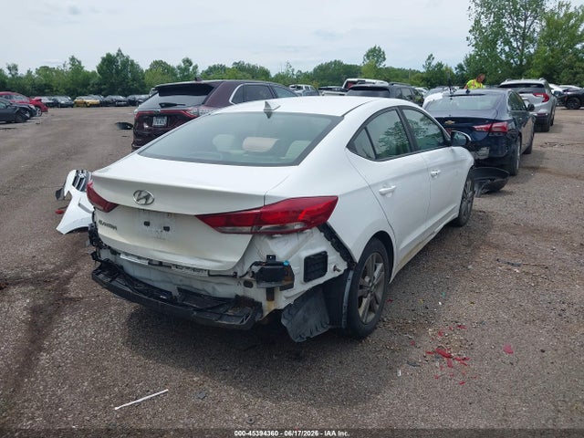2018 Hyundai Elantra Value Edition მანქანა იყიდება აუქციონზე, vin: 5NPD84LFXJH344506, აუქციონის ნომერი: 45394360