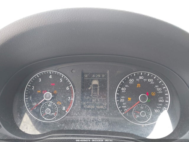 45394374 :رقم المزاد ، 1VWBP7A33DC113691 vin ، 2013 Volkswagen Passat 2.5l Se مزاد بيع