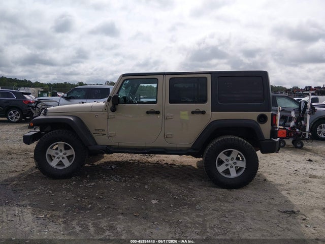 1C4BJWDG9JL912657 Jeep Wrangler Jk Unlimited Sport S 4x4