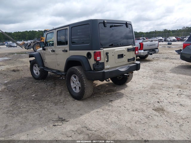 1C4BJWDG9JL912657 Jeep Wrangler Jk Unlimited Sport S 4x4