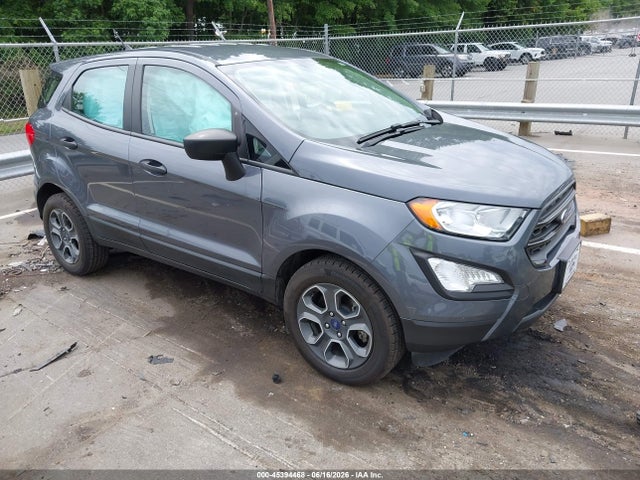 2021 Ford Ecosport S მანქანა იყიდება აუქციონზე, vin: MAJ3S2FE9MC425796, აუქციონის ნომერი: 45394468