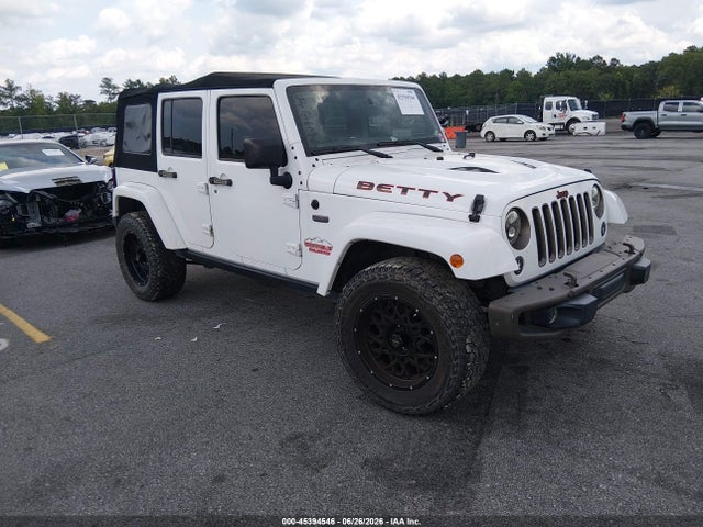 Продаж на аукціоні авто 2016 Jeep Wrangler Unlimited 75th Anniversary, vin: 1C4BJWEG7GL333058, номер лоту: 45394546