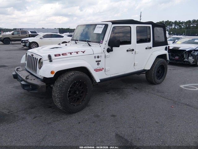 Продаж на аукціоні авто 2016 Jeep Wrangler Unlimited 75th Anniversary, vin: 1C4BJWEG7GL333058, номер лоту: 45394546
