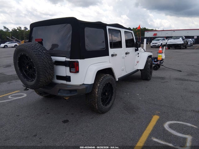 Продаж на аукціоні авто 2016 Jeep Wrangler Unlimited 75th Anniversary, vin: 1C4BJWEG7GL333058, номер лоту: 45394546