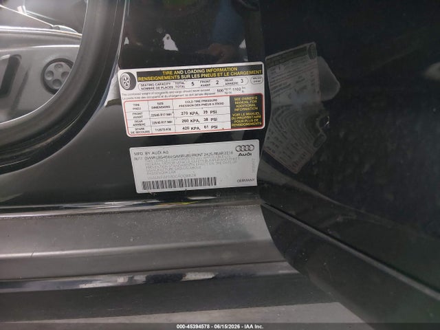 Aukcja sprzedaży 2012 Audi A3 2.0t Premium Plus, vin: WAUKFAFM0CA008828, numer aukcji: 45394578