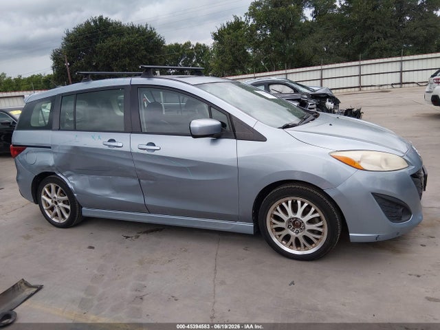 2012 Mazda Mazda5 Grand Touring მანქანა იყიდება აუქციონზე, vin: JM1CW2DL2C0106384, აუქციონის ნომერი: 45394583