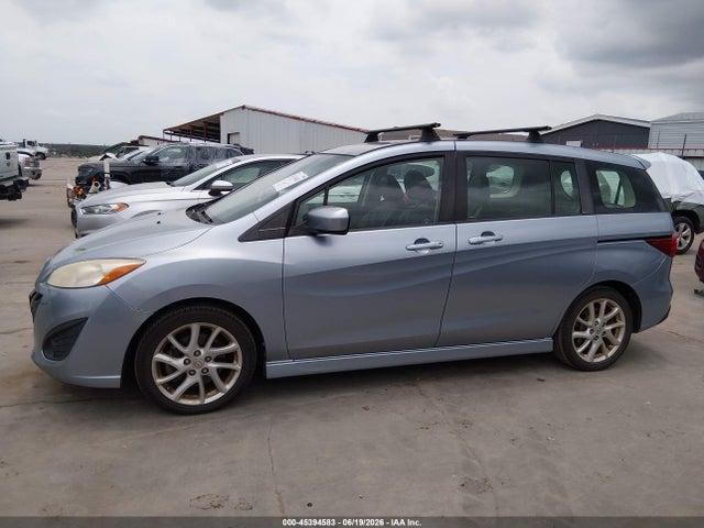 2012 Mazda Mazda5 Grand Touring მანქანა იყიდება აუქციონზე, vin: JM1CW2DL2C0106384, აუქციონის ნომერი: 45394583