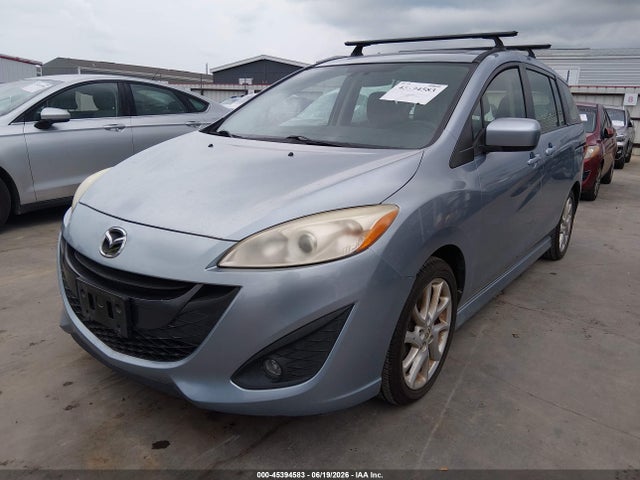 2012 Mazda Mazda5 Grand Touring მანქანა იყიდება აუქციონზე, vin: JM1CW2DL2C0106384, აუქციონის ნომერი: 45394583