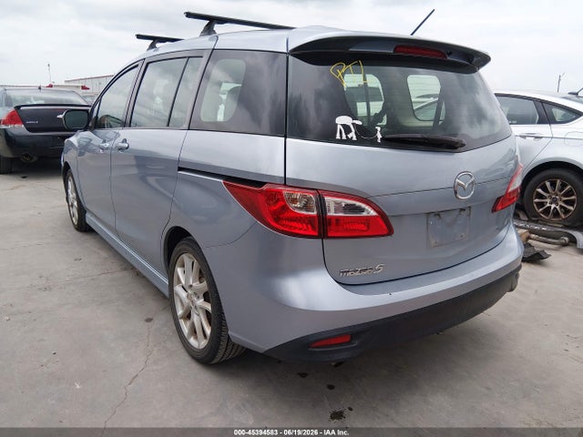 2012 Mazda Mazda5 Grand Touring მანქანა იყიდება აუქციონზე, vin: JM1CW2DL2C0106384, აუქციონის ნომერი: 45394583