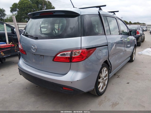 2012 Mazda Mazda5 Grand Touring მანქანა იყიდება აუქციონზე, vin: JM1CW2DL2C0106384, აუქციონის ნომერი: 45394583