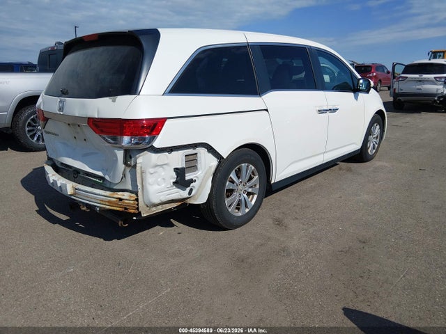 45394589 :رقم المزاد ، 5FNRL5H4XEB111327 vin ، 2014 Honda Odyssey Ex مزاد بيع