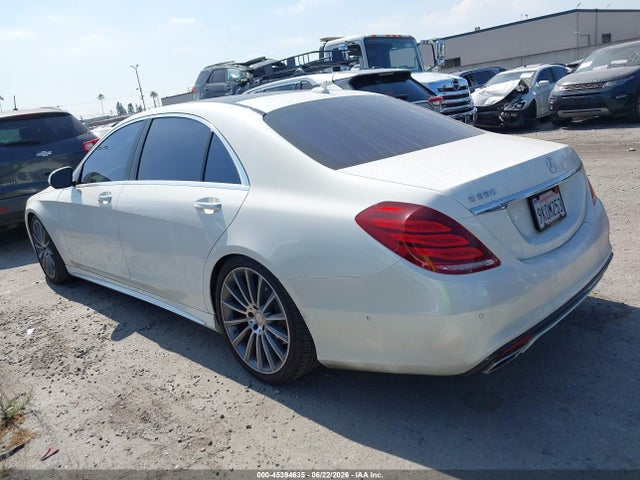Aukcja sprzedaży 2015 Mercedes-benz S 550, vin: WDDUG8CB5FA149859, numer aukcji: 45394635