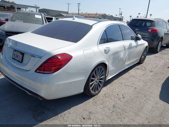 Aukcja sprzedaży 2015 Mercedes-benz S 550, vin: WDDUG8CB5FA149859, numer aukcji: 45394635