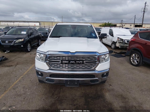 45394654 :رقم المزاد ، 1C6SRFFT3NN356172 vin ، 2022 Ram 1500 Lone Star  4x4 5'7 Box مزاد بيع