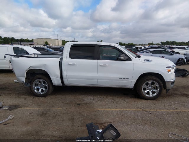 45394654 :رقم المزاد ، 1C6SRFFT3NN356172 vin ، 2022 Ram 1500 Lone Star  4x4 5'7 Box مزاد بيع