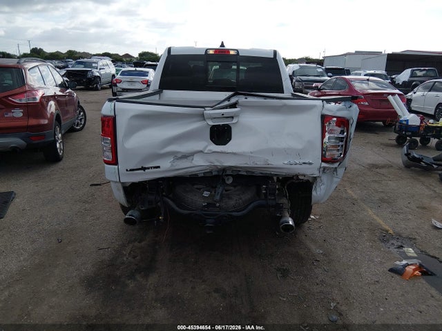 45394654 :رقم المزاد ، 1C6SRFFT3NN356172 vin ، 2022 Ram 1500 Lone Star  4x4 5'7 Box مزاد بيع