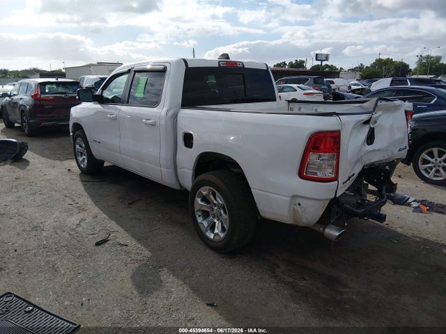 45394654 :رقم المزاد ، 1C6SRFFT3NN356172 vin ، 2022 Ram 1500 Lone Star  4x4 5'7 Box مزاد بيع