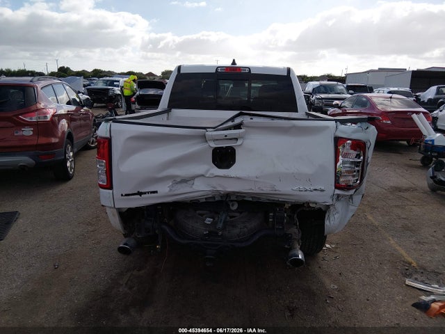 45394654 :رقم المزاد ، 1C6SRFFT3NN356172 vin ، 2022 Ram 1500 Lone Star  4x4 5'7 Box مزاد بيع