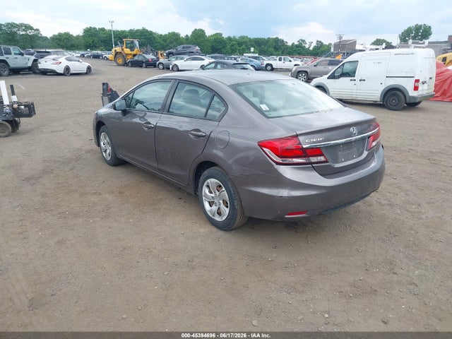 2015 Honda Civic Lx მანქანა იყიდება აუქციონზე, vin: 19XFB2F59FE218442, აუქციონის ნომერი: 45394696